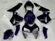 Migliori Carena Moto Honda CBR600RR 2003-2004 - Blu Scuro Nero Lucido