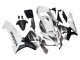 Migliori Carena Moto Honda CBR600RR 2003-2004 - Bianco Nero Opaco Corsa
