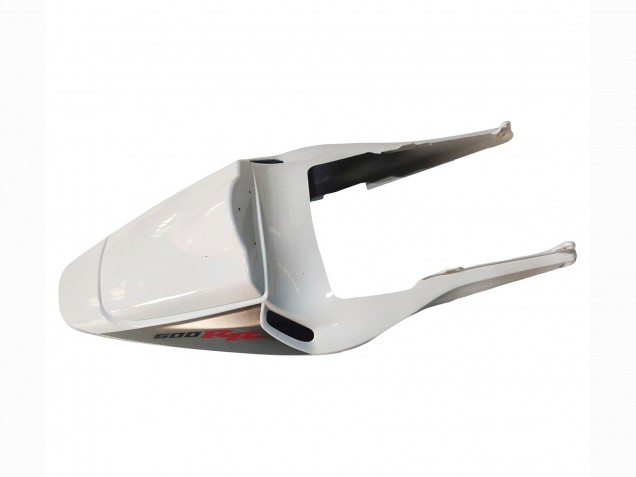 Migliori Carena Moto Honda CBR600RR 2003-2004 - Bianco Nero Opaco Corsa