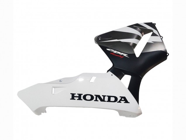Migliori Carena Moto Honda CBR600RR 2003-2004 - Bianco Nero Opaco Corsa