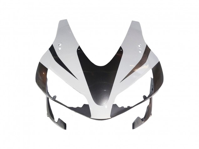 Migliori Carena Moto Honda CBR600RR 2003-2004 - Bianco Nero Opaco Corsa