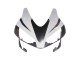 Migliori Carena Moto Honda CBR600RR 2003-2004 - Bianco Nero Opaco Corsa
