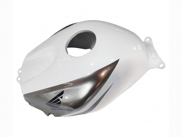 Migliori Carena Moto Honda CBR600RR 2003-2004 - Bianco Nero Opaco Corsa