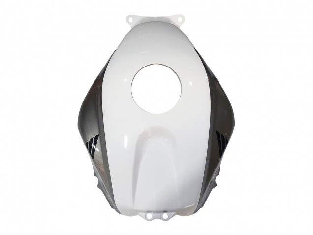 Migliori Carena Moto Honda CBR600RR 2003-2004 - Bianco Nero Opaco Corsa