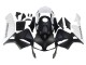 Migliori Carena Moto Honda CBR600RR 2003-2004 - Bianco Nero Opaco