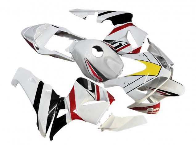 Migliori Carena Moto Honda CBR600RR 2003-2004 - Bianco Rosso Giallo Nero