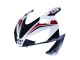Migliori Carena Moto Honda CBR600RR 2003-2004 - Bianco Rosso Nero Lucido DENSO Rimont
