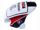 Migliori Carena Moto Honda CBR600RR 2003-2004 - Bianco Rosso Nero Lucido DENSO Rimont