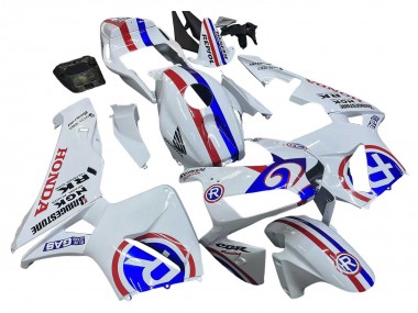 Migliori Carena Moto Honda CBR600RR 2003-2004 - Bianco Rosso Blu
