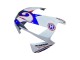 Migliori Carena Moto Honda CBR600RR 2003-2004 - Bianco Rosso Blu