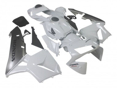 Migliori Carena Moto Honda CBR600RR 2003-2004 - Argento Bianco