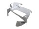 Migliori Carena Moto Honda CBR600RR 2003-2004 - Argento Bianco