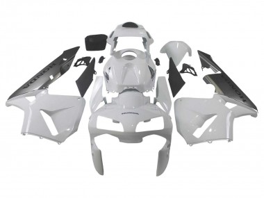 Migliori Carena Moto Honda CBR600RR 2003-2004 - Argento Bianco
