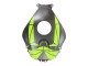 Migliori Carena Moto Honda CBR600RR 2003-2004 - Giallo Nero Opaco