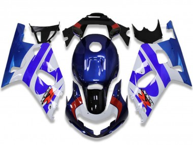 Migliori Carena Moto Suzuki GSXR 600/750 2001-2003 - Bianco Blu Rosso Nero