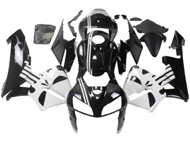 Migliori Carena Moto Honda CBR600RR 2005-2006 - Nero Bianco