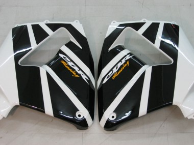 Migliori Carena Moto Honda CBR600RR 2005-2006 - Nero Bianco Corsa