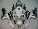 Migliori Carena Moto Honda CBR600RR 2005-2006 - Nero Bianco Corsa
