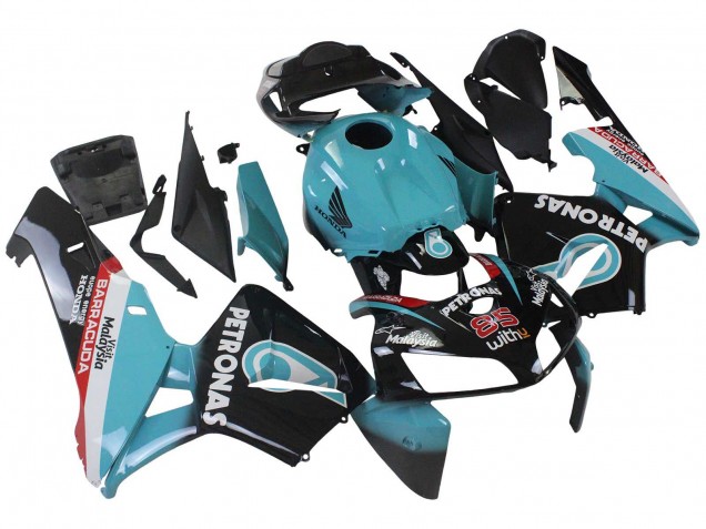Migliori Carena Moto Honda CBR600RR 2005-2006 - Azzurro Chiaro Nero 35