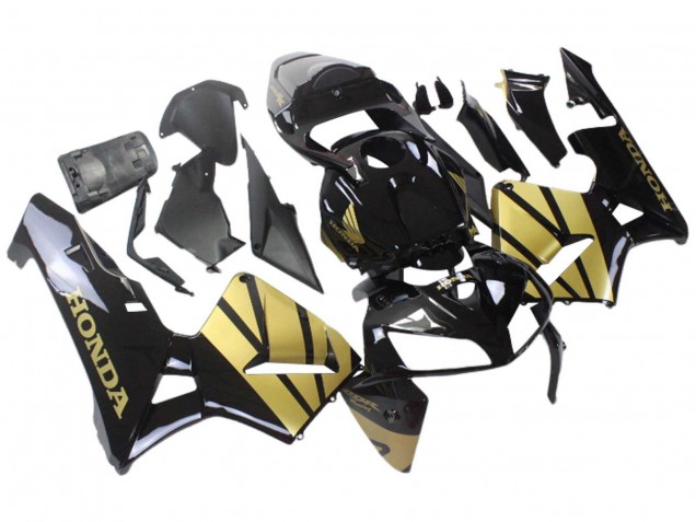 Migliori Carena Moto Honda CBR600RR 2005-2006 - Nero Oro