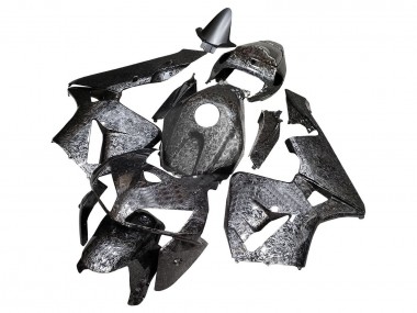 Migliori Carena Moto Honda CBR600RR 2005-2006 - Nero Forgiato Fibra di Carbonio