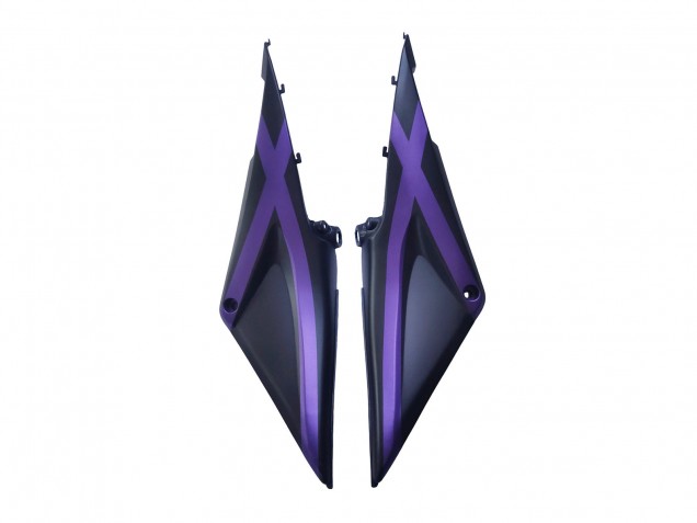 Migliori Carena Moto Honda CBR600RR 2005-2006 - Nero Opaco Viola