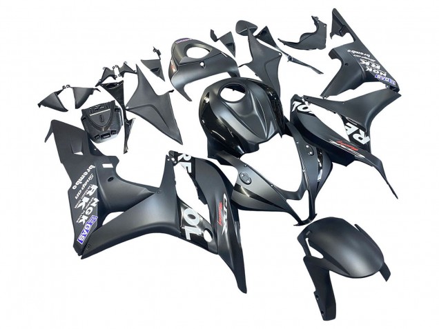 Migliori Carena Moto Honda CBR600RR 2007-2008 - Nero Opaco Bianco Repsol