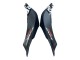 Migliori Carena Moto Honda CBR600RR 2007-2008 - Nero Opaco Bianco Repsol