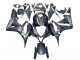 Migliori Carena Moto Honda CBR600RR 2007-2008 - Nero Opaco Bianco Repsol