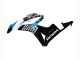 Migliori Carena Moto Honda CBR600RR 2007-2008 - Bianco Azzurro Chiaro Nero Lucido