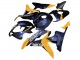 Migliori Carena Moto Honda CBR600RR 2007-2008 - Arancia Blu Scuro Trick Star 06