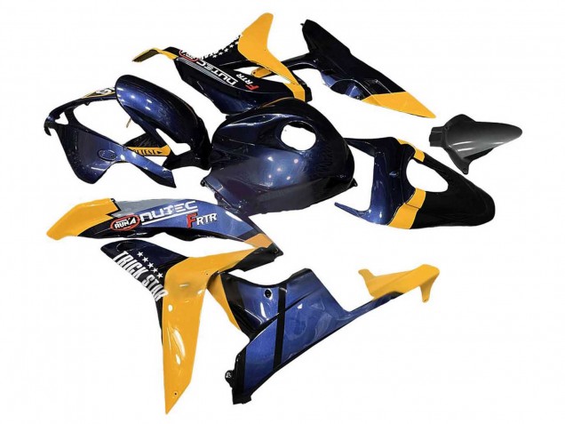 Migliori Carena Moto Honda CBR600RR 2007-2008 - Arancia Blu Scuro Trick Star 06