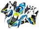 Migliori Carena Moto Honda CBR600RR 2007-2008 - Verde Giallo Nero Lucido Squalo 46