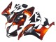 Migliori Carena Moto Honda CBR600RR 2007-2008 - Arancia Nero Opaco