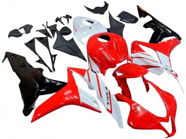 Migliori Carena Moto Honda CBR600RR 2007-2008 - Bianco Rosso Nero Lucido