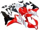 Migliori Carena Moto Honda CBR600RR 2007-2008 - Bianco Rosso Nero Lucido