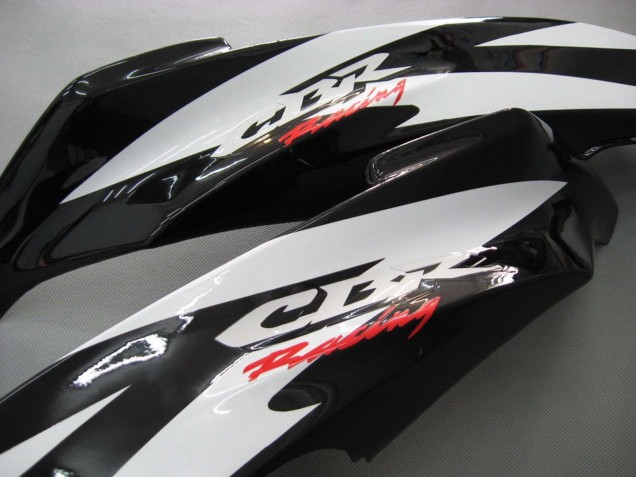 Migliori Carena Moto Honda CBR600RR 2007-2008 - Bianco Nero Corsa