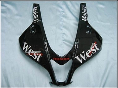 Migliori Carena Moto Honda CBR600RR 2007-2008 - Nero Lucido Bianco West