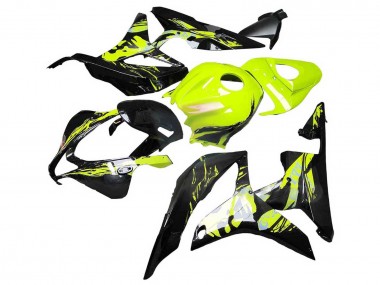 Migliori Carena Moto Honda CBR600RR 2007-2008 - Giallo Nero Lucido