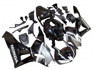 Migliori Carena Moto Honda CBR600RR 2013-2023 - Argento Nero Lucido