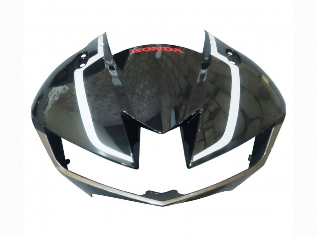 Migliori Carena Moto Honda CBR600RR 2013-2023 - Argento Nero Lucido