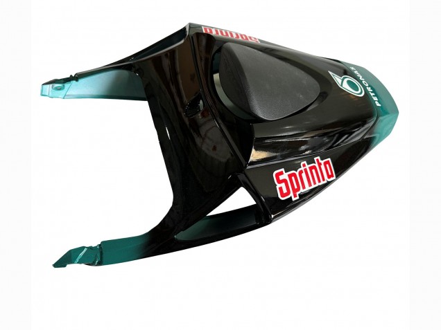 Migliori Carena Moto Honda CBR600RR 2013-2026 - Blu Verde Acqua Nero Lucido Petronas 20