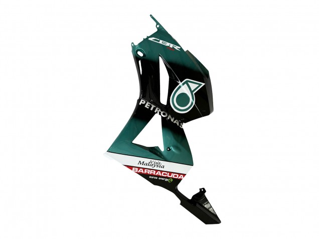 Migliori Carena Moto Honda CBR600RR 2013-2026 - Blu Verde Acqua Nero Lucido Petronas 20