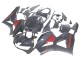Migliori Carena Moto Honda CBR600RR 2013-2023 - Nero Fibra di Carbonio Rosso