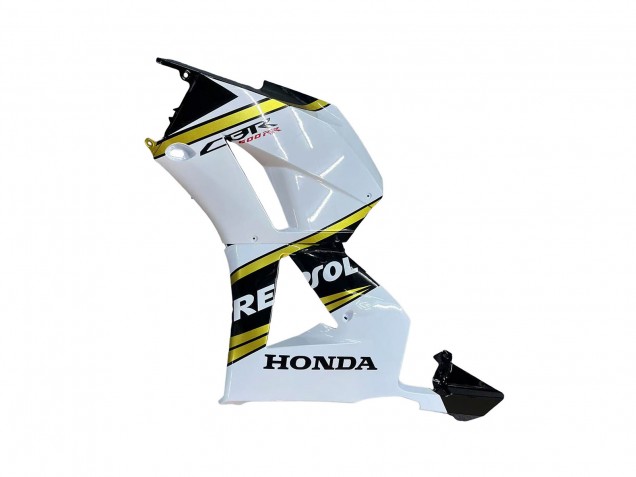 Migliori Carena Moto Honda CBR600RR 2013-2023 - Bianco Oro Nero Lucido Repsol
