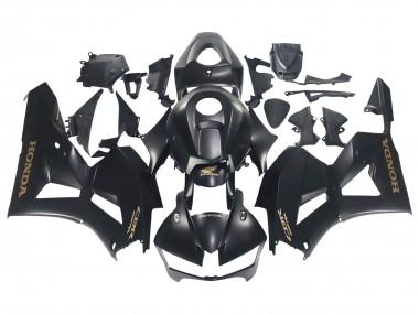 Migliori Carena Moto Honda CBR600RR 2013-2023 - Nero Opaco Oro Decals