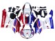 Migliori Carena Moto Honda CBR600RR 2013-2023 - Bianco Rosso Blu