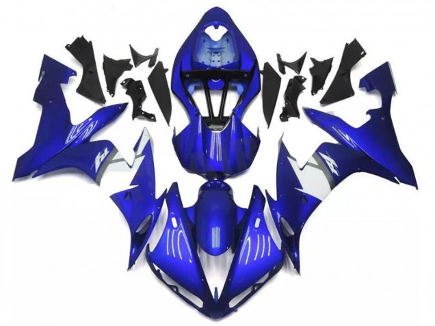 Migliori Carena Moto Yamaha YZF R1 2009-2011 - Blu Bianco