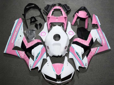 Migliori Carena Moto Honda CBR600RR 2013-2023 - Bianco Rosa