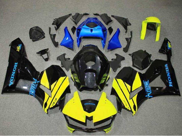 Migliori Carene Moto Honda CBR600RR 2013-2026 - Blu Giallo Nero Lucido
